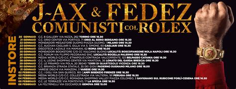 video jax e fedez comunisti col rolex|Comunisti col Rolex (Live) .